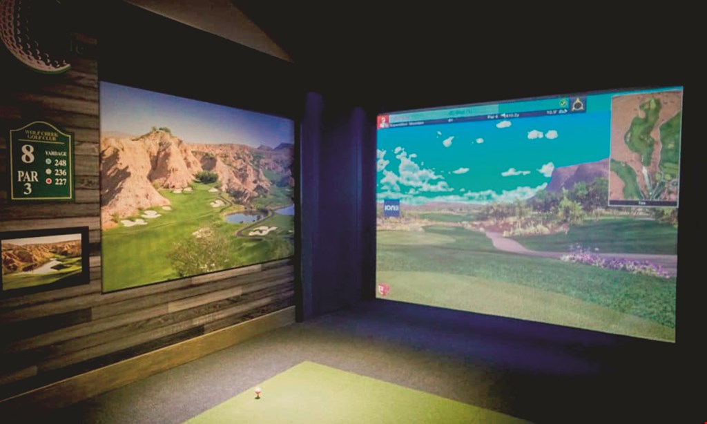 Product image for 19th Hole $25 For 1-Hour Of Full Swing Golf Or Multisport Simulation (Reg. $50)