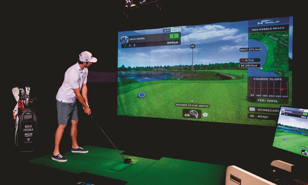 Product image for X-Golf Orland Park $22.50 For 1-Hour Of Full Swing Golf Session For Up To 6 People (Reg. $45)
