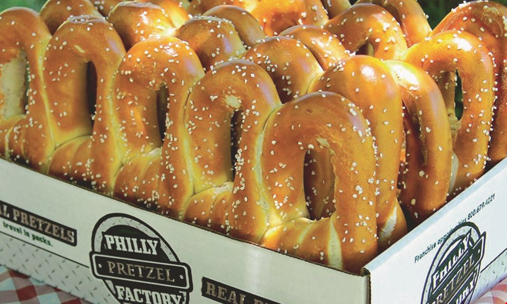 Product image for Philly Pretzel Factory $10 for $20 Worth of Pretzels