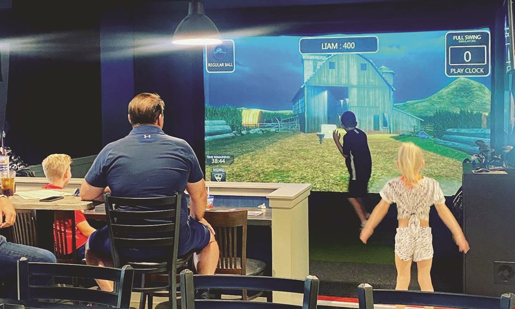 Product image for Top Golf Swing Suite $60 For 2 Hours Of Interactive Game Play (Reg. $120)