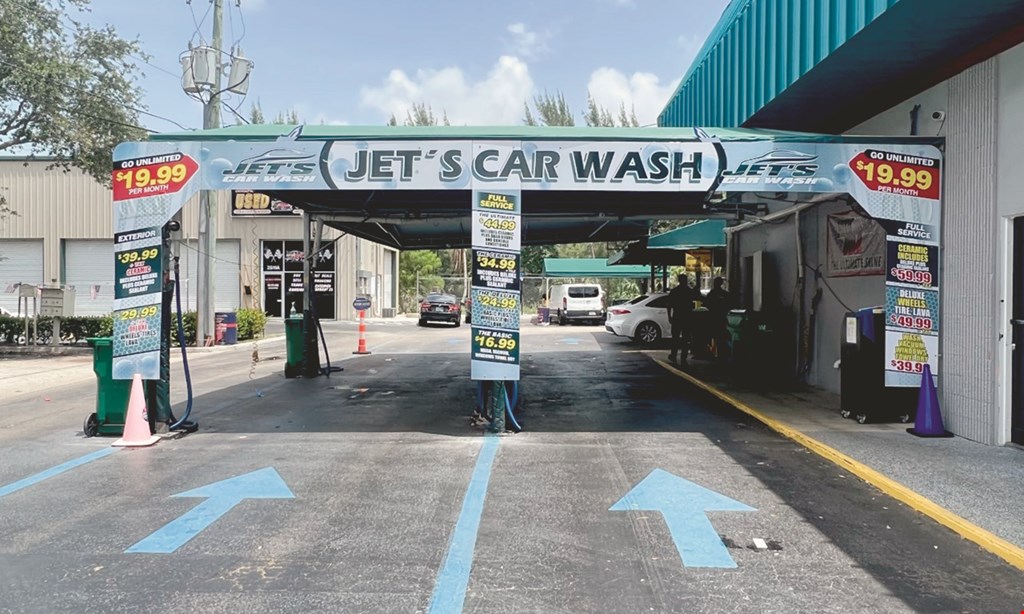 Product image for Jet's Car Wash $17.49 For A Ceramic Car Wash Package (Reg. $34.99)