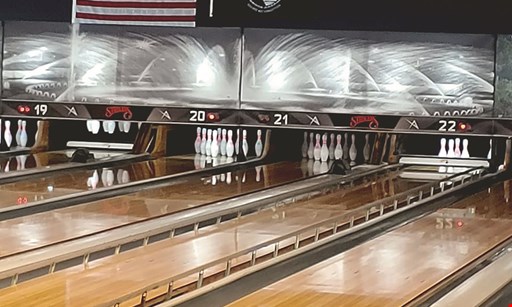 Product image for Strikers Family Sports Center $29.90 For 2 Games Of Bowling With Shoes For 4 People (Reg. $59.80)