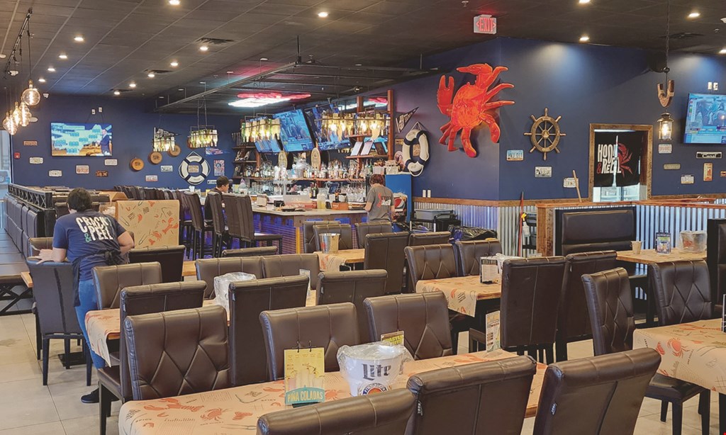 Product image for Hook & Reel Cajun Seafood And Bar $15 For $30 Worth Of Casual Dinner Dining (Also Valid On Take-Out W/Min. Purchase of $45)