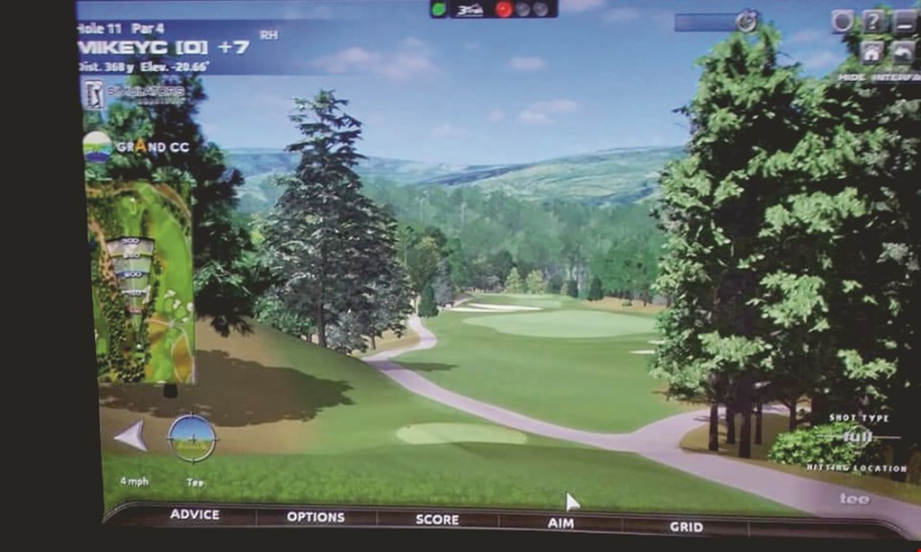 Product image for Bay Meadows Golf Club $18 For 1-Hour Of PGA Golf Simulator (Reg. $36)
