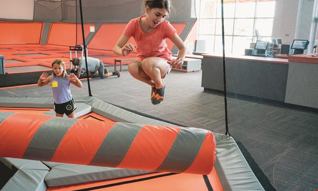 Product image for Big Air Charlotte Trampoline Park $25 For 2 Hours Of Jump Time For 2 People  (Reg. $50)