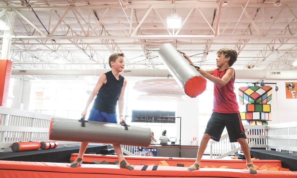 Product image for Big Air Charlotte Trampoline Park $28 For 2 Hours Of Jump Time For 2 People  (Reg. $56)