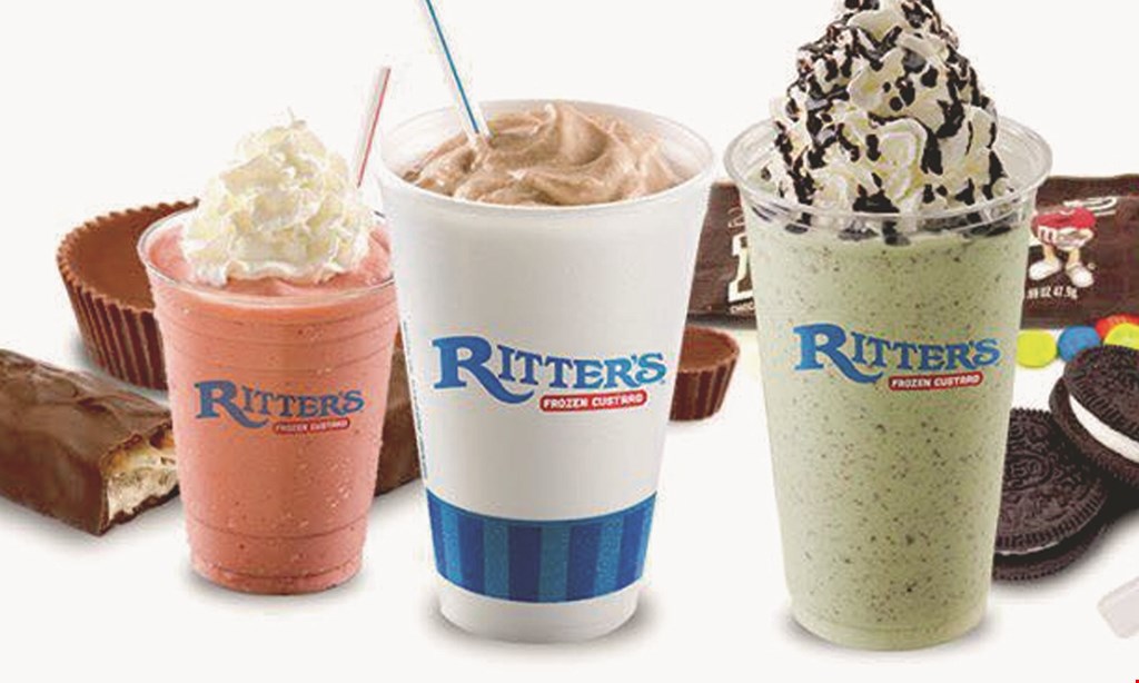 Product image for Ritter's Frozen Custard $10 For $20 Worth Of Frozen Custard & Casual Dining