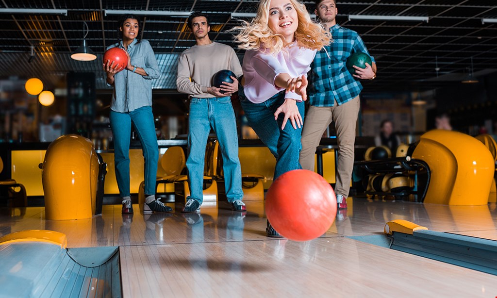Product image for Midway Lanes $15.75 For 2 Games Of Open Bowling, 2 Pairs Of Rental Shoes & 2 16-oz. Sodas For 2 People (Reg. $31.50)