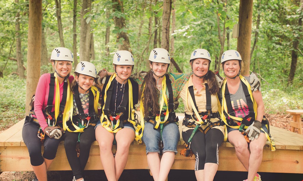 Product image for Empower Adventures Virginia $74.50 For A 2-Hour Treetop Zip Tour (Reg $149)