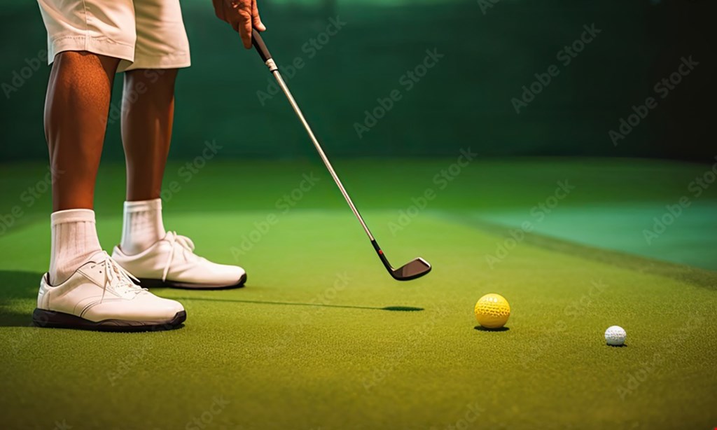 Product image for The Golf Bar $32.50 For 60 Minutes Simulator Rental Up To 4 People (Reg. $65)