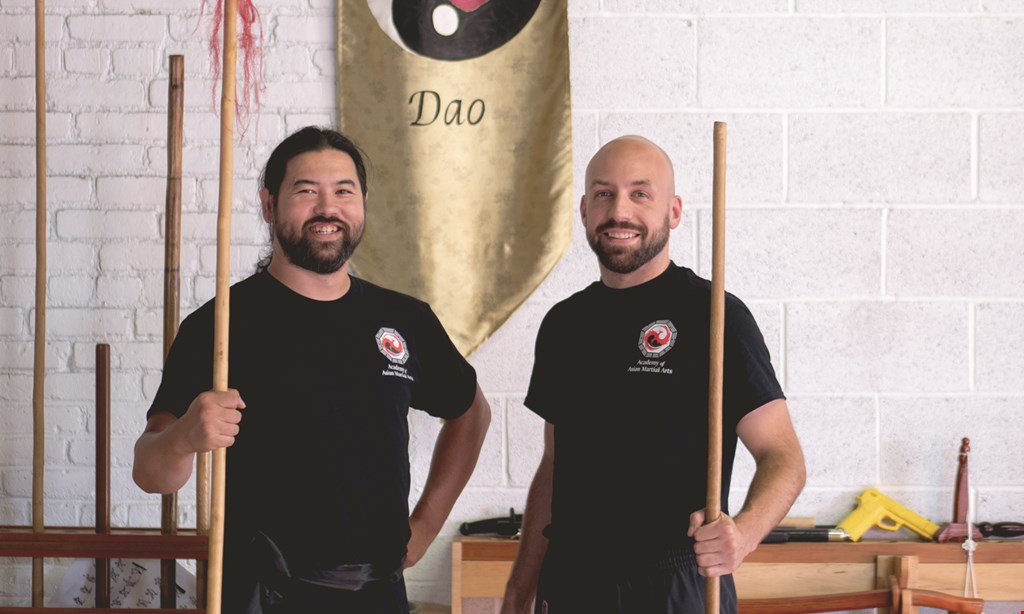 Product image for Academy Of Asian Martial Arts $57.50 For 1 Month Of Unlimited Classes For 1 Person (Select 1 From Little Dragons, External Or Internal Martial Arts, Or Escrima) (Reg. $115)