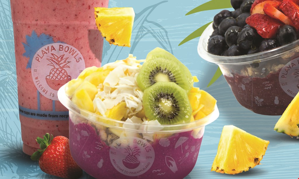 Product image for Playa Bowls $12.50 For $25 Worth Of Bowls, Smoothies & More