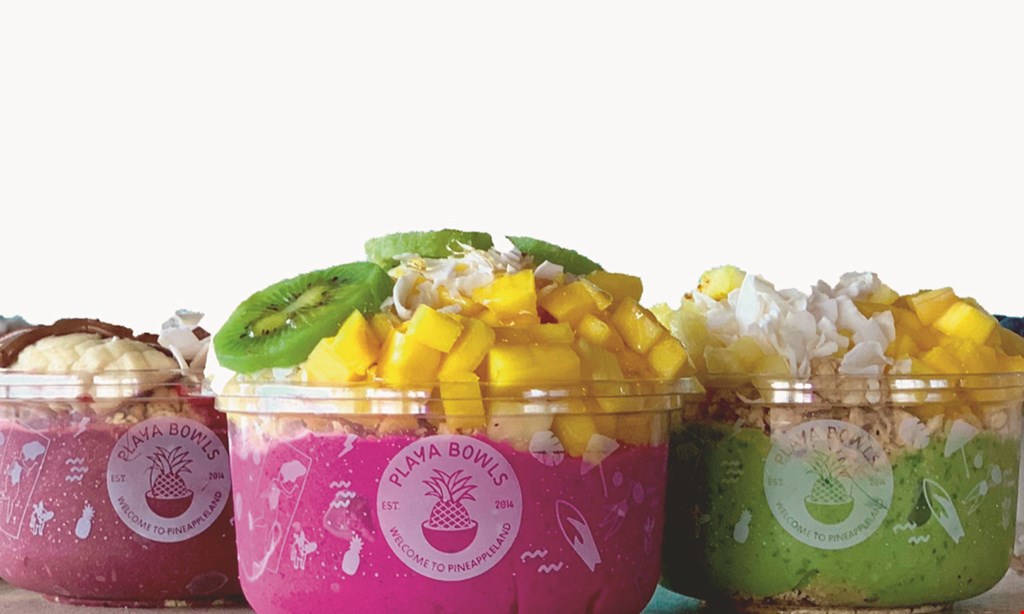 Product image for Playa Bowls W. Boca $12.50 For $25 Worth Of Bowls, Smoothies & More