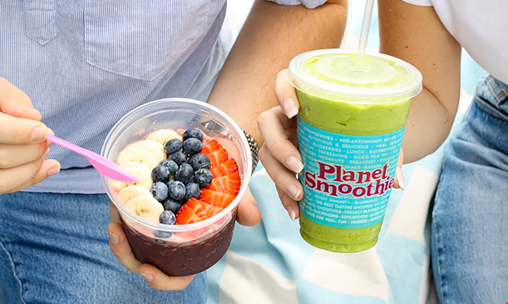 Product image for Planet Smoothie - Mt. Juliet $10 For $20 Worth Of Smoothies, Acai Bowls & More