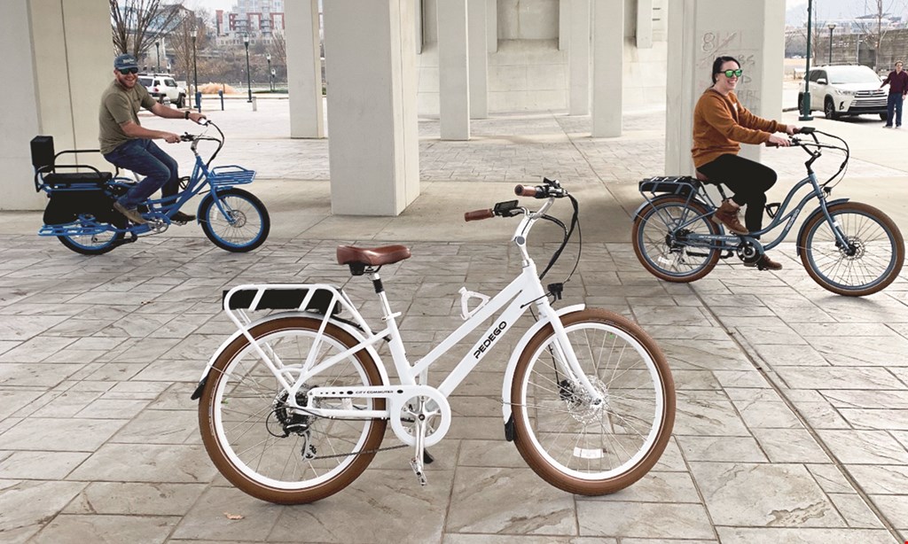 Product image for Pedego Electric Bikes Chattanooga $25 For $50 Toward A 2 Hour Bike Rental for 1 Person