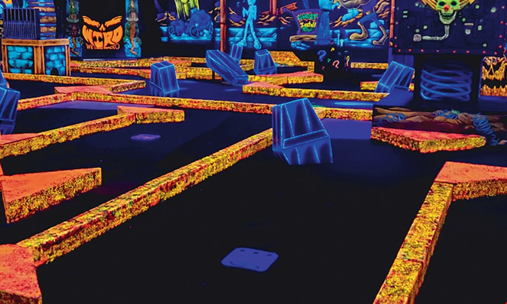 Product image for Monster Mini Golf Garden City $26 For A Round Of Mini Golf For 4 People (Reg. $52)