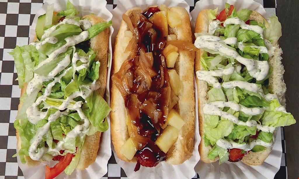 Product image for Mad Dogs Hot Dogs $10 For $20 Worth Of Hot Dogs, Ice Cream & More