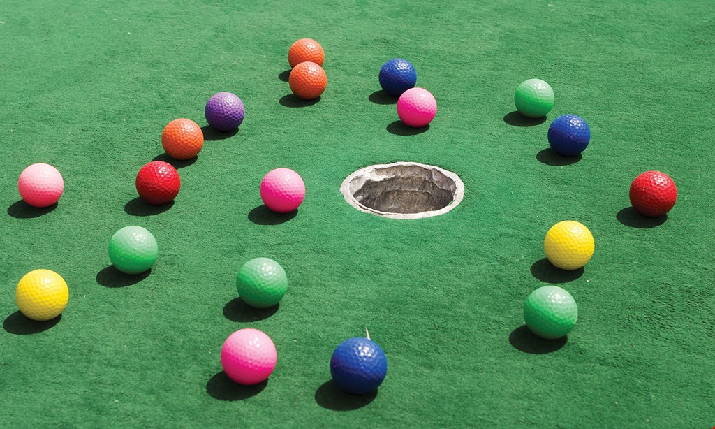 Product image for Hillside Mini Golf & Ice Cream $18 For A Round Of Mini Golf For 4 (Reg. $36)