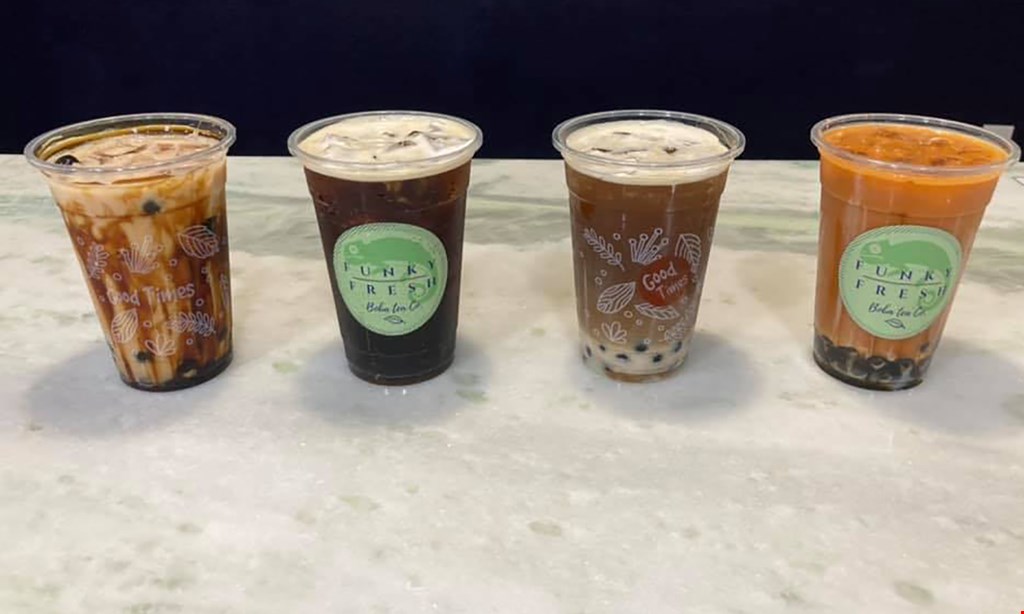 Product image for Funky Fresh Boba Tea Co $10 For $20 Worth Of Boba Tea & More