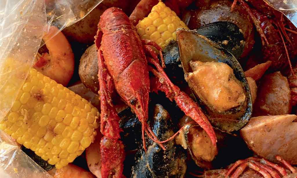 Product image for Hook & Reel Cajun Seafood $15 For $30 Worth Of Cajun Seafood & More