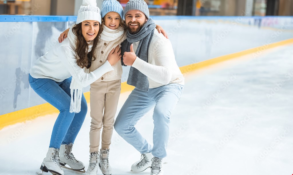 Product image for Icetown Carlsbad $20 For Public Skating Admission & Skate Rental For 2 People (Reg. $40)