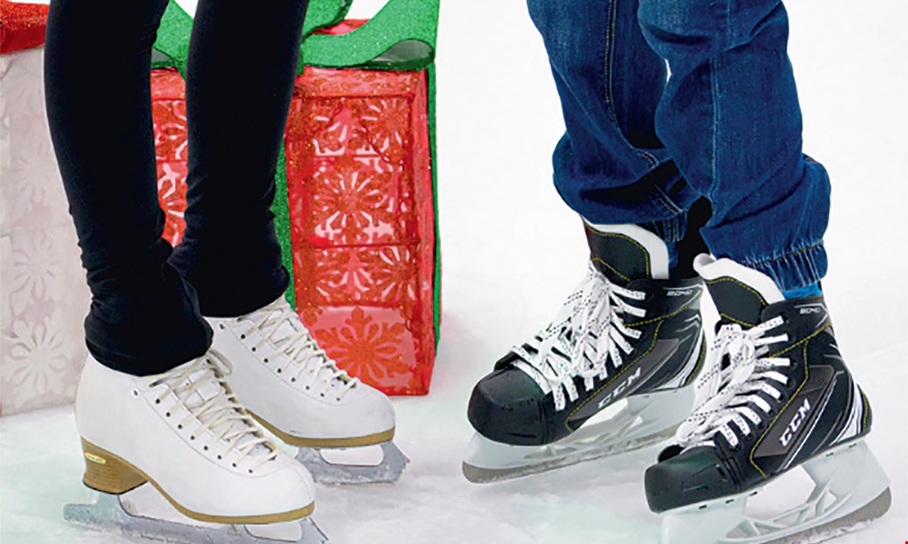 Product image for UTC Ice Sports Center $30 For Public Skating & Skate Rental For 2 People (Reg. $60)