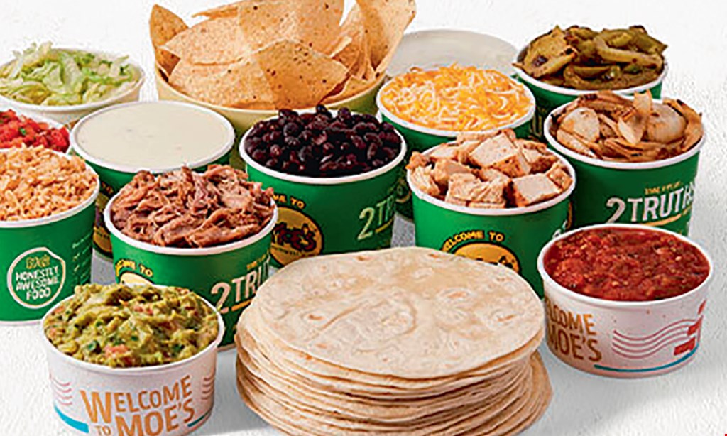 Product image for Moe's Southwest Grill - Commack & Hauppauge $10 For $20 Worth Of Southwestern Cuisine