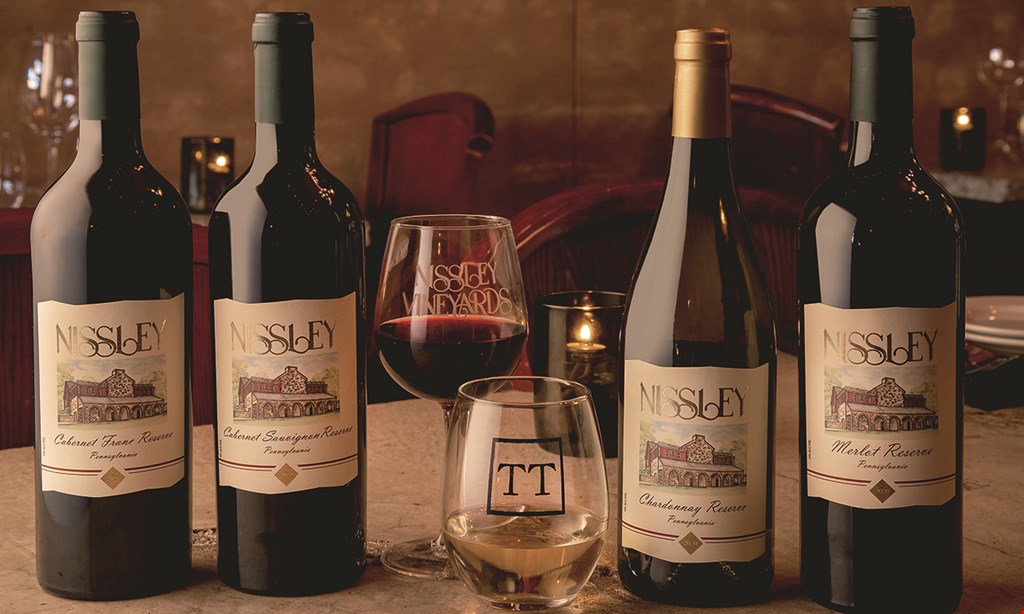 Product image for Nissley Vineyards $10 For A "Classic Wine Flight" Tasting For 2 People (Reg. $20)