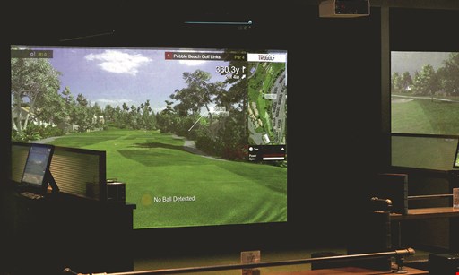 Product image for Off Par Golf & Social $22.50 For A 60-Minute Simulator Rental For Up To 4 People (Reg. $45)