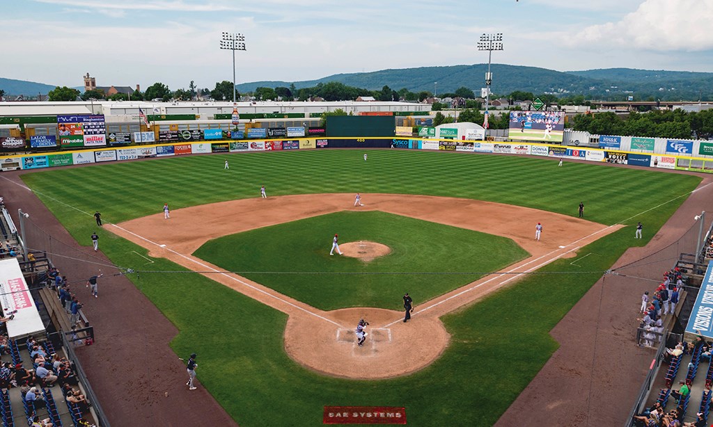 Product image for BINGHAMTON RUMBLE PONIES $28 For 4 Reserved Grandstand Rumble Ponies Tickets (Reg. $56)