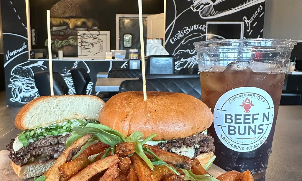 Product image for Beef N' Buns $15 For $30 Worth Of Casual Dining
