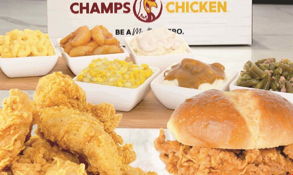 Product image for Champs Chicken $10 For $20 Worth Of American Cuisine