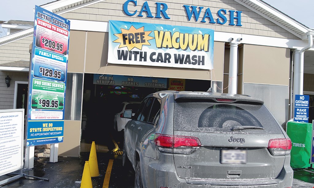 Product image for Warwick Car Wash $104.97 For A Bumper-To-Bumper Detail Service (Reg. $209.95)