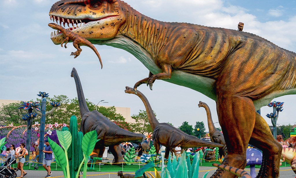 Product image for LuminoCity  Dino Safari GA $26 For 2 Admission Tickets (Reg. $54) (Valid 3/28/24 - 4/28/24, 4:30pm-9:30pm, 1-Time Use Only)