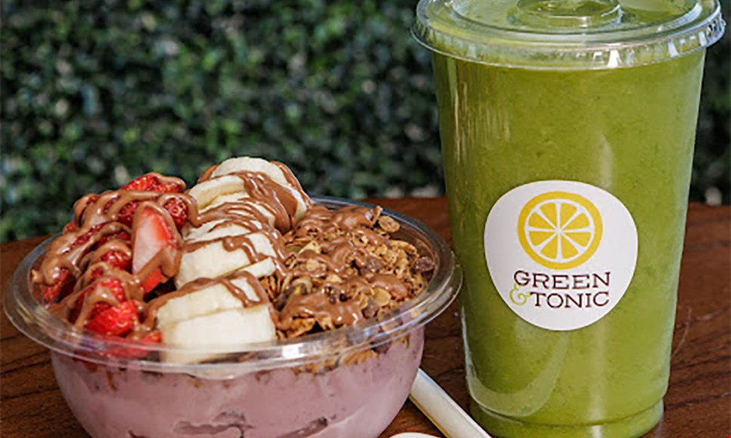 Product image for Green & Tonic $10 For $20 Worth Of Healthy Dining