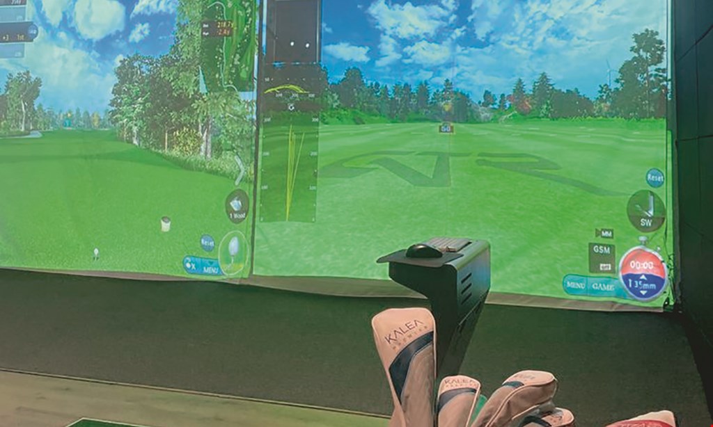 Product image for Golf Plus $15 For 1-Hour Golf Simulator Bay Rental For Up To 2 People (Reg. $30)