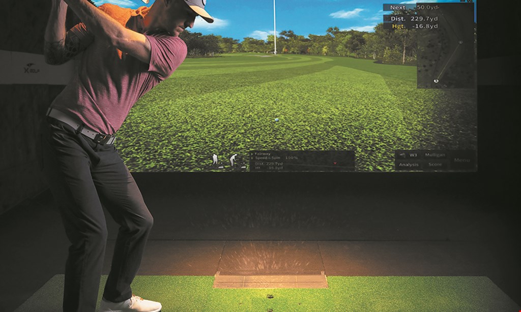 Product image for X-Golf- Avon $30 For A 1-Hour Golf Simulator Session For Up To 6 People (Reg. $60)