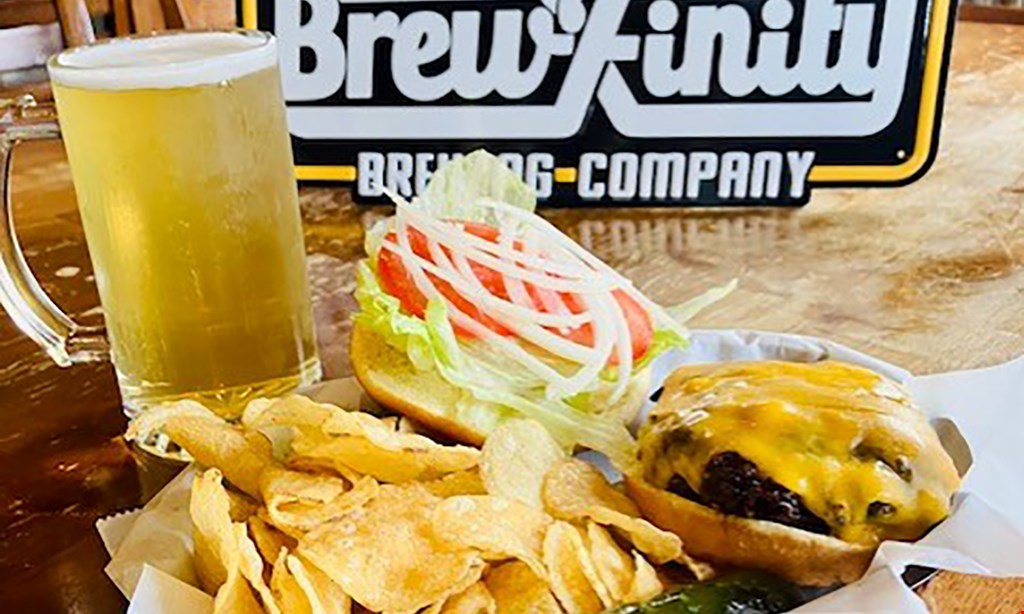 Product image for Brewfinity Brewing Co. $20 For $40 Worth Of Pub Fare