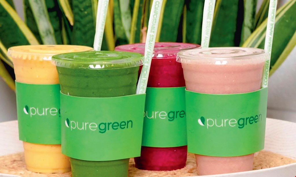 Product image for Pure Green Knoxville $10 for $20 Worth of Superfood Smoothies, Bowls, Toasts & Juices