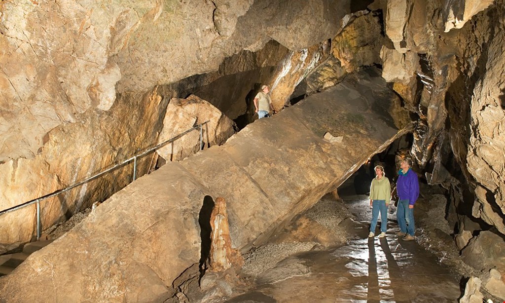 Product image for Crystal Cave $35 Guided Crystal Cave Tour For 2 Adults & 2 Children (Reg. $70)