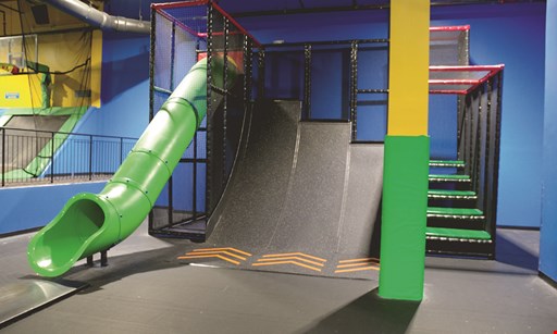 Product image for Bounce! Sports & Entertainment Center $25 For 90-Minutes Of Jump & Skate Time For 2 (Reg. $50)