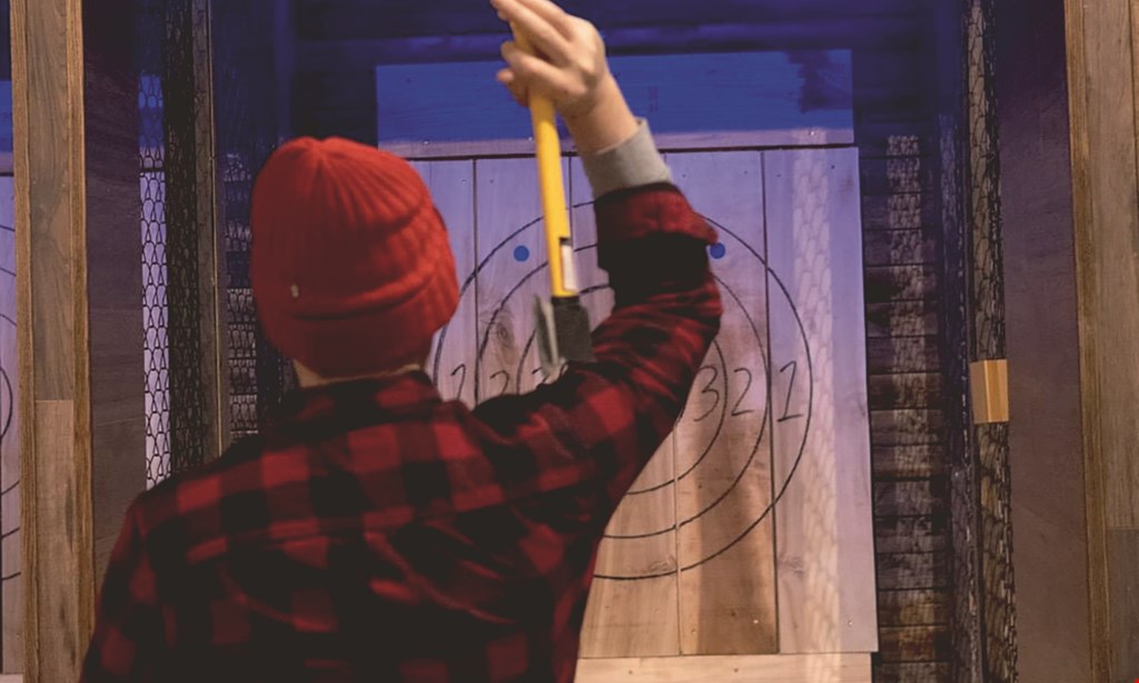 Product image for Bullseye Axe Throwing Lounge- Schaumburg $19.97 For One 90-Minute Axe Throwing Session For 1 Person (Reg. $39.95)