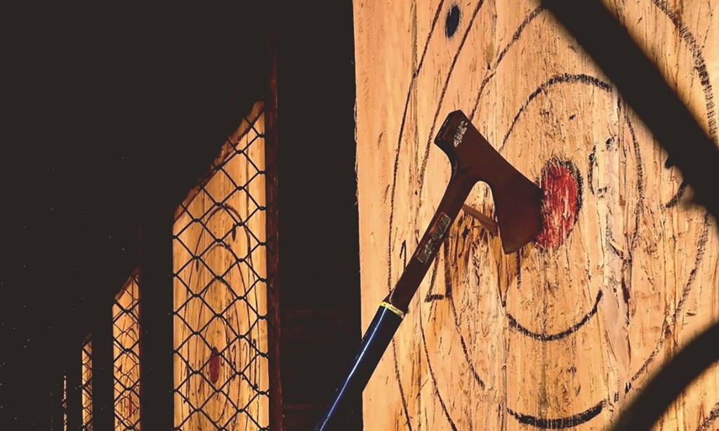 Product image for Bullseye Axe Throwing Lounge- Schaumburg $19.97 For One 90-Minute Axe Throwing Session For 1 Person (Reg. $39.95)