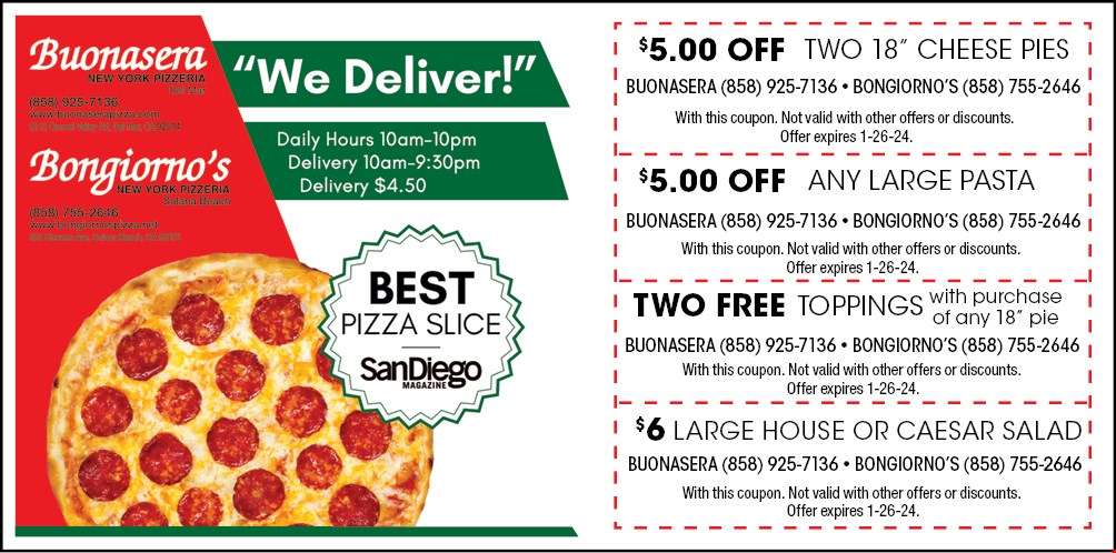 Pizza Coupons Rochester NY