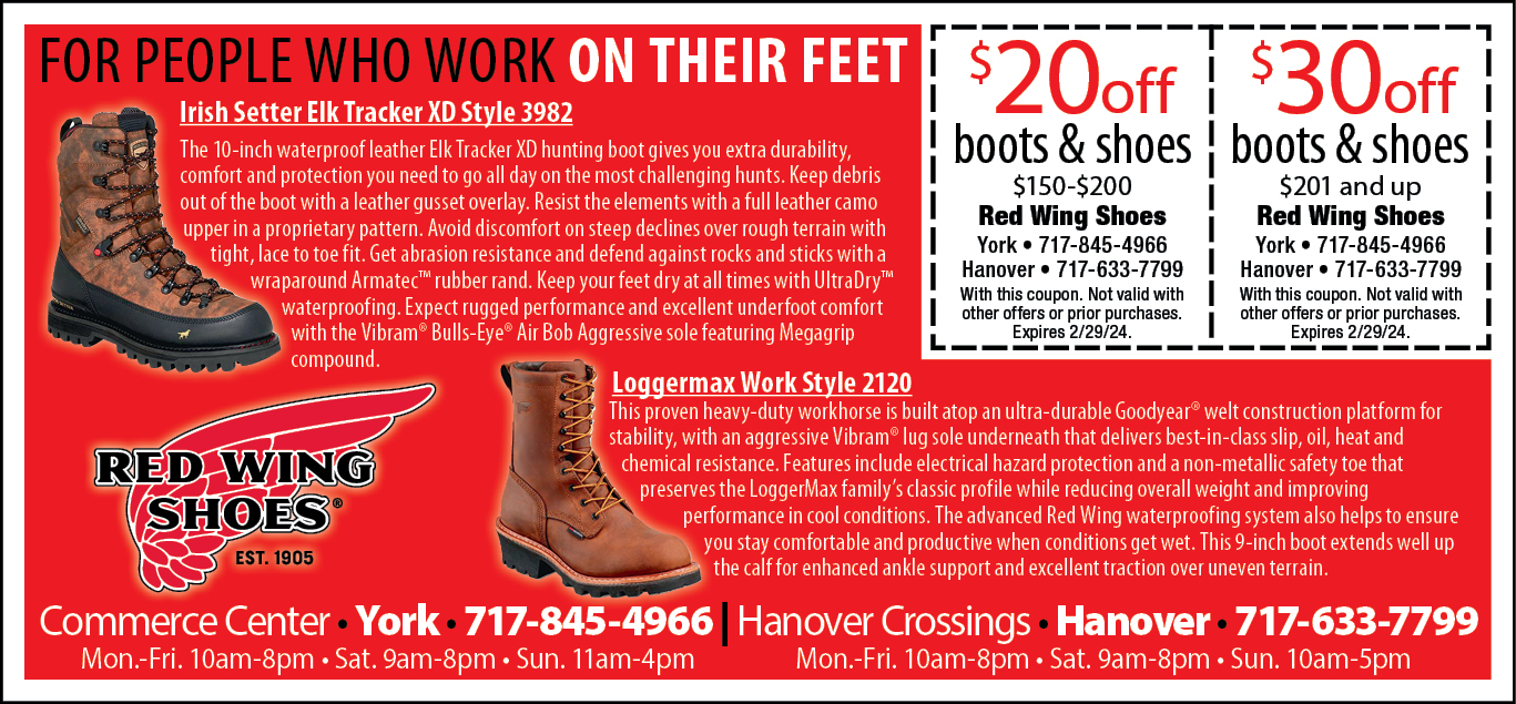 Red wing deals boots coupon