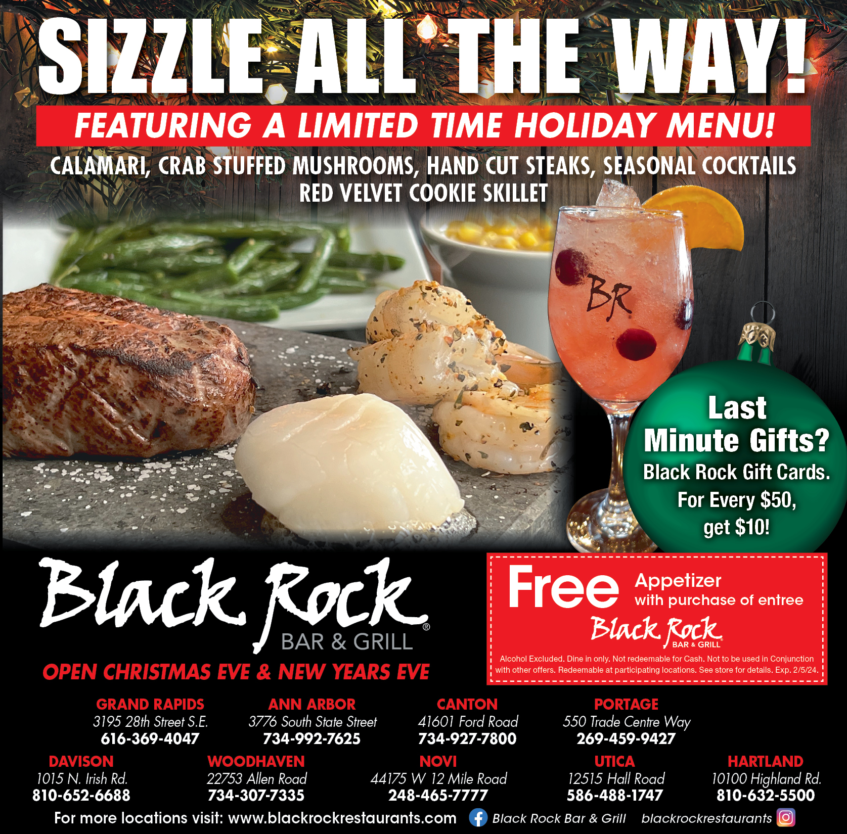 Black rock bar 2025 and grill coupon