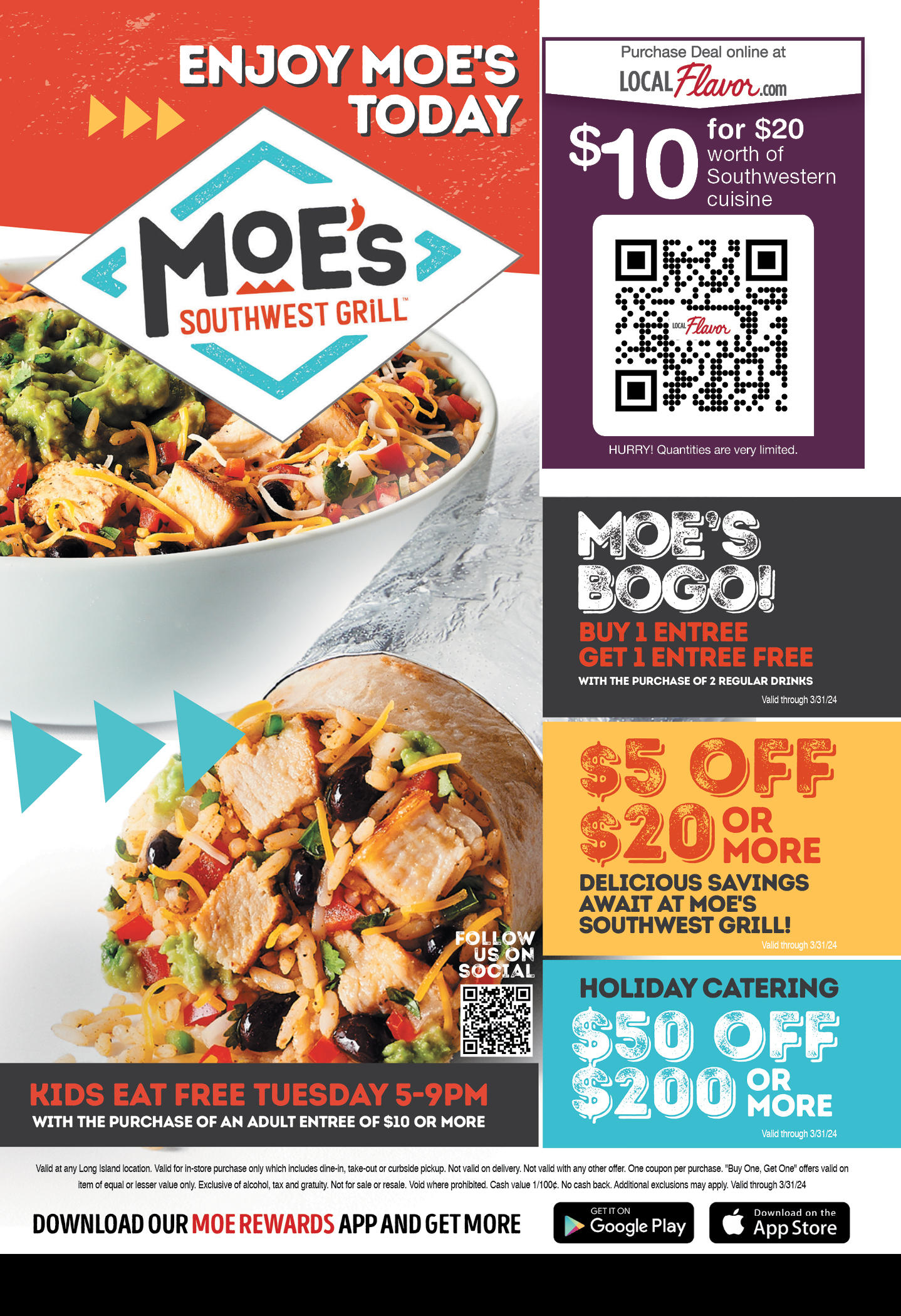 Moe's coupons shop