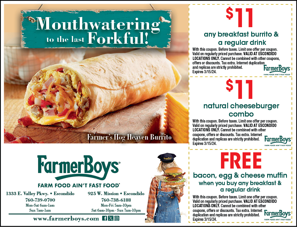 Farmer 2024 boys coupons