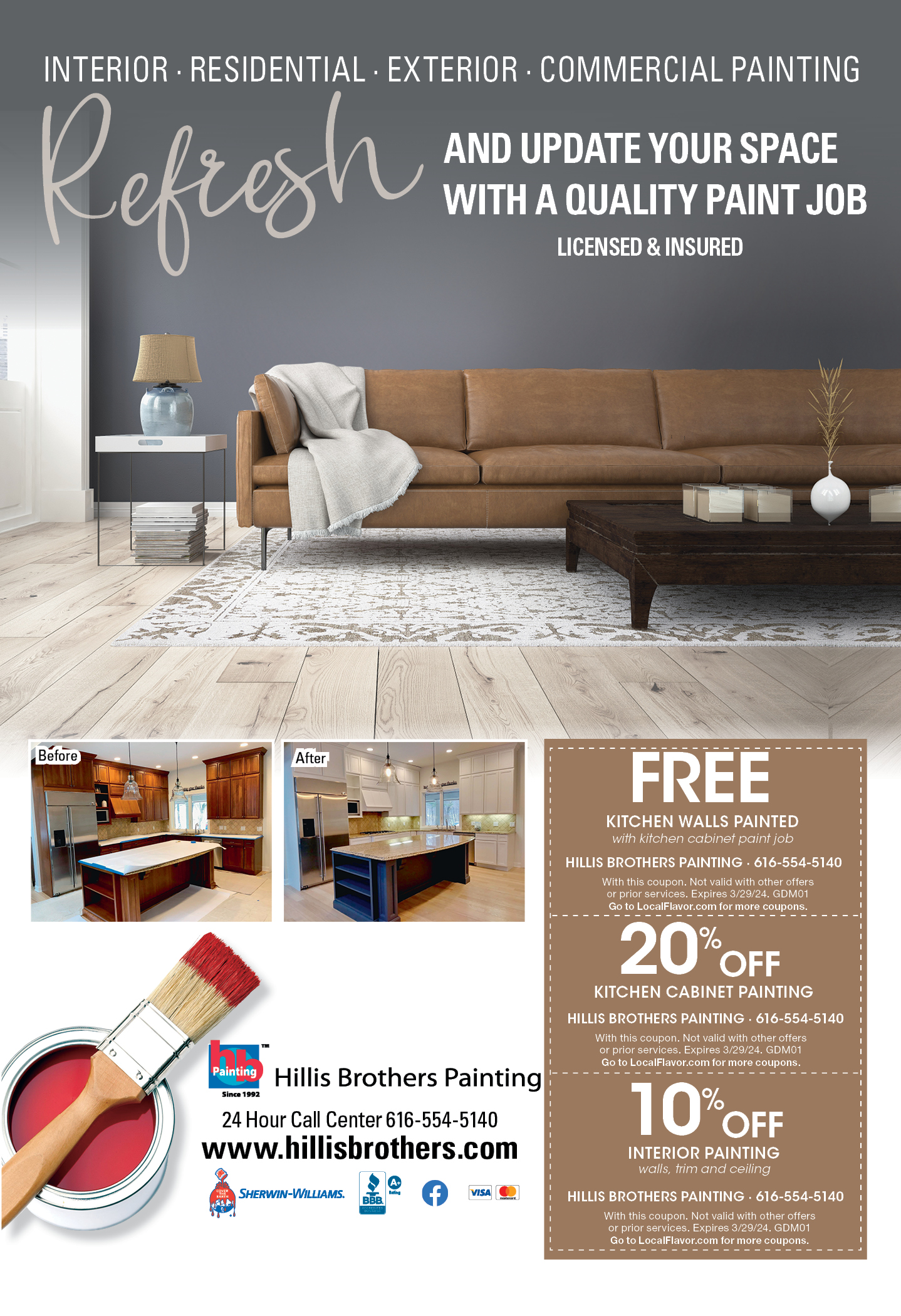 Hillis Brothers Painting Coupons Deals Grand Rapids MI