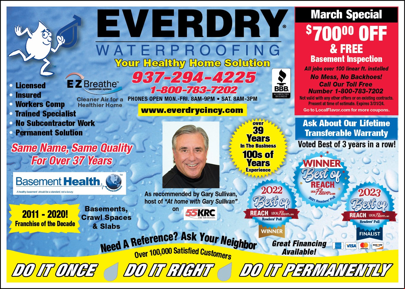 Everdry Waterproofing Coupons & Deals